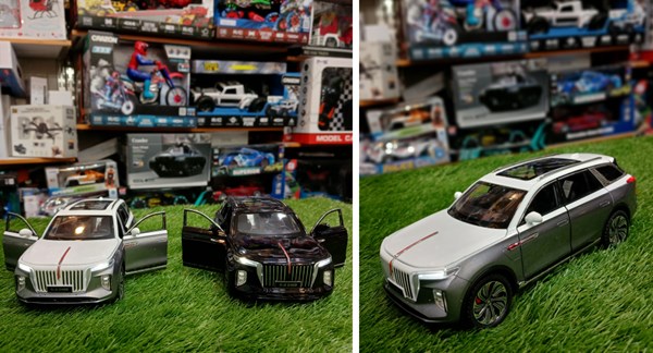 اسباب بازی ماشین فلزی هونگ چی مقیاس 1:24 مدل HONGQI E-HS9_اسباب بازی ماشین