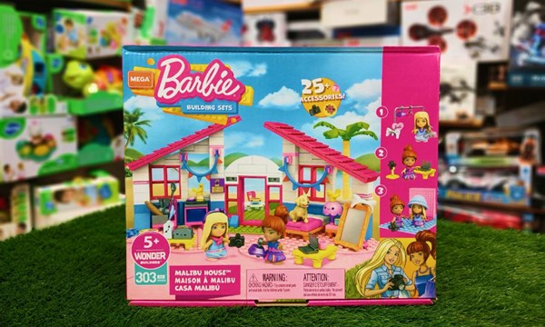 لگو باربی خانه ویلایی 303 قطعه مدل 3551 MEGA Barbie_اسباب بازی لگو
