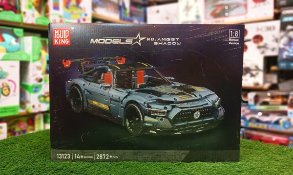 لگو تکنیک ماشین مسابقه ای 2872 قطعه با مقیاس 1:8 مدل Mould King 13123 Technik Sports Car Model_اسباب بازی لگو