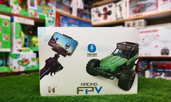 ماشین کنترلی دوربین دار آفرود آبی مدل LH-C050C-1_اسباب بازی ماشین کنترلی