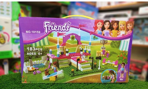لگو فرندز نمایش سگ هارت لیک 183 قطعه مدل 10159 friends_اسباب بازی لگو