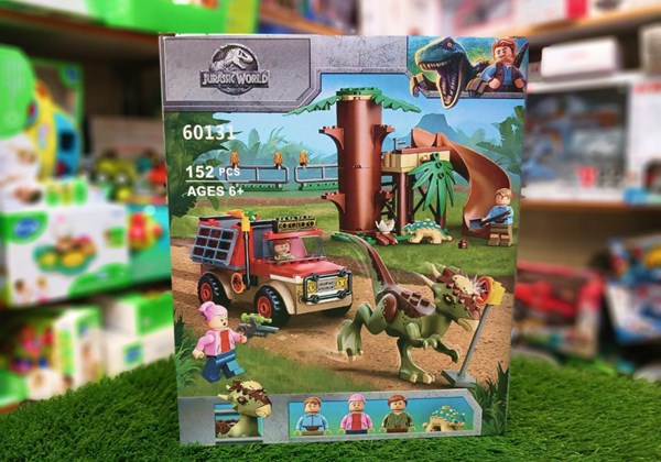 لگو پارک ژوراسیک دایناسور 152 قطعه مدل Dinosaur World 60131_اسباب بازی لگو
