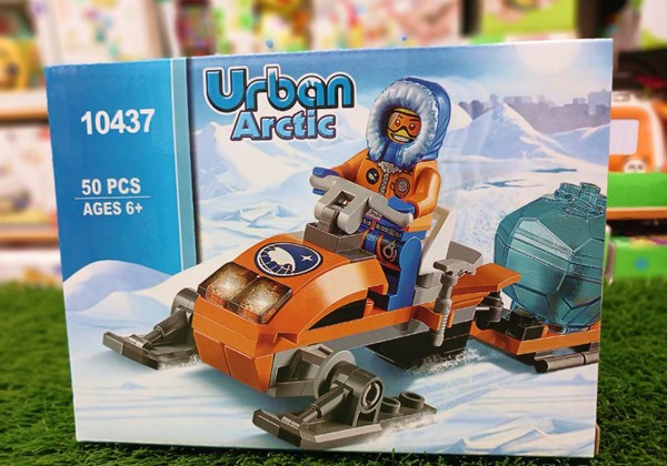 لگو سیتی ماشین برفی قطب شمال 50 قطعه مدل Urban Arctic 10437_اسباب بازی لگو