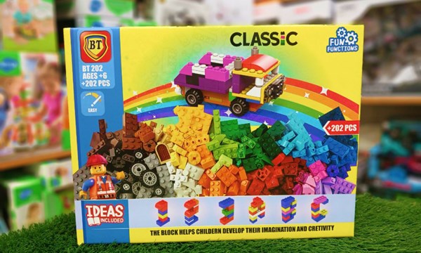 لگو کلاسیک ماشین سازی 202 قطعه مدل BT_اسباب بازی لگو