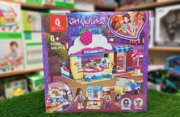 لگو فرندز کافی شاپ 369 قطعه مدل 86064 friends_اسباب بازی لگو