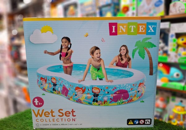 استخر بادی کودک اینتکس intex طرح غواصی مدل لوبیا_اسباب بازی ورزشی