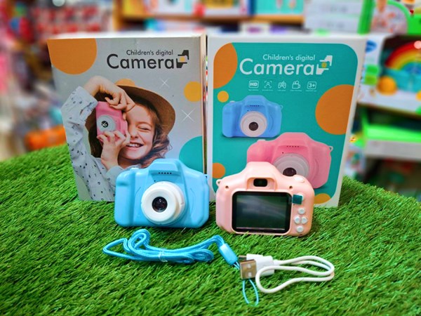 دوربین عکاسی و فیلمبرداری دیجیتال کودک 1080P رنگ آبی_اسباب بازی دیجیتال و هوشمند
