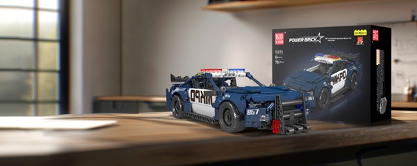 لگو تکنیک ماشین پلیس 786 قطعه مدل Mould King 15073 Barricade_اسباب بازی لگو