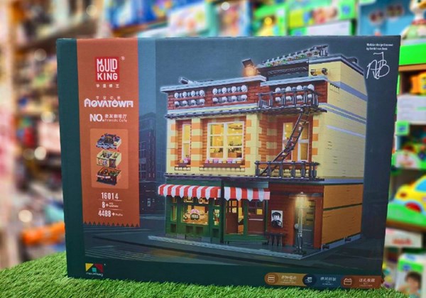 لگو کریتور کافی‌ شاپ چراغدار 4488 قطعه مدل Mould King 16014 Friends Cafe_اسباب بازی لگو