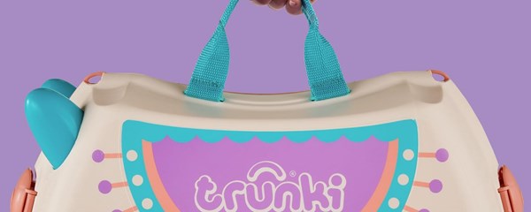 چمدان سواری کودک با ظرفیت 18 لیتر طرح شتر لاما مدل 00356 Trunki 18L_کیف و کوله پشتی