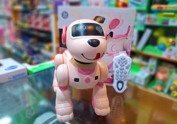 سگ رباتیک هوشمند با سنسور و کنترل مدل Programmable Robot Dog Toy 1536_اسباب بازی ربات