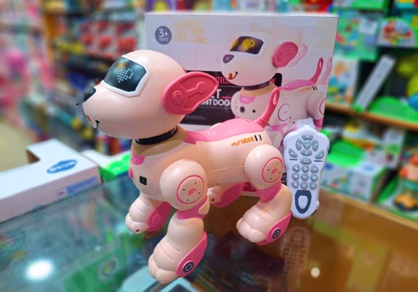 سگ رباتیک هوشمند با سنسور و کنترل مدل Programmable Robot Dog Toy 1536_اسباب بازی ربات