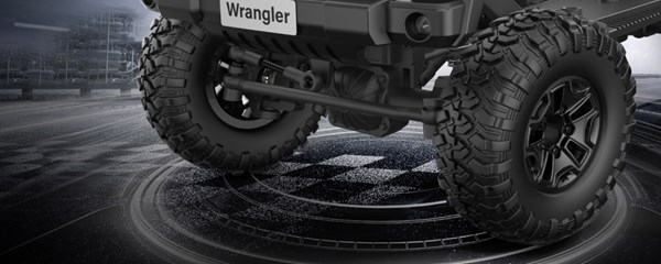 ماشین کنترلی جیپ آفرود مقیاس 1:14 مدل Jeep Wrangler DOUBLE E_اسباب بازی ماشین کنترلی