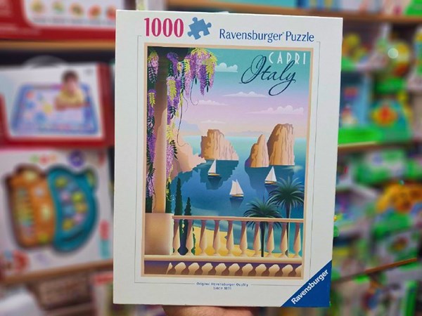 پازل 1000 قطعه راونزبرگر Ravensburger طرح کاپری ایتالیا_اسباب بازی لگو