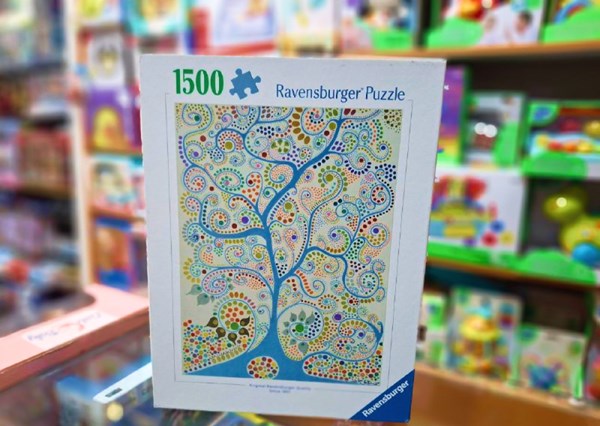 پازل 1500 قطعه راونزبرگر Ravensburger طرح درخت آبی جک اوتانیو_اسباب بازی لگو