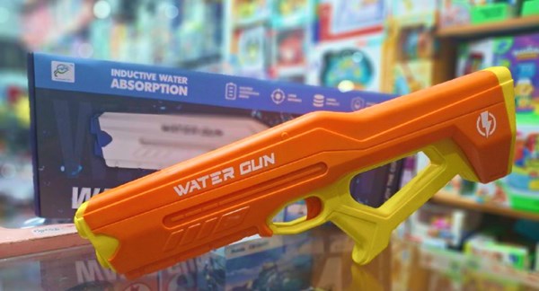تفنگ اسباب بازی آب پاش شارژی با مکش خودکار مدل Electric Water Gun 6695_اسباب بازی تفنگ