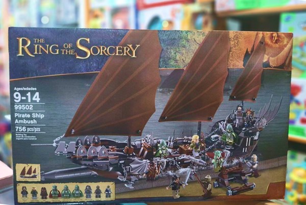 لگو کریتور کشتی دزدان دریایی ارباب حلقه‌ ها 756 قطعه مدل Pirate Ship 99502_اسباب بازی لگو
