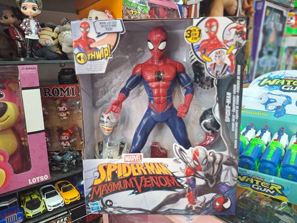 اکشن فیگور مارول اسپایدرمن 31 سانتی با 3 حالته سری مدل 7456 Maximum Venom_اسباب بازی اکشن فیگور