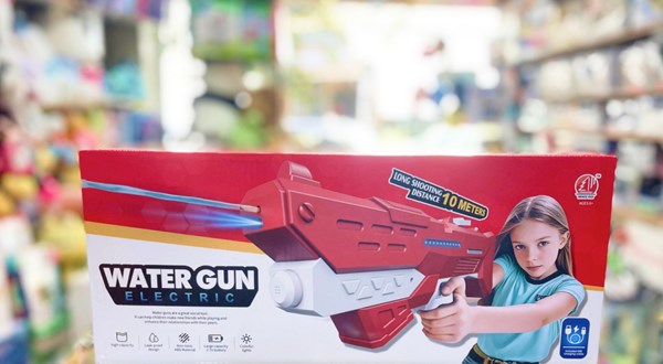 تفنگ اسباب بازی آب پاش شارژی مدل Electric Water Gun 79006_اسباب بازی تفنگ