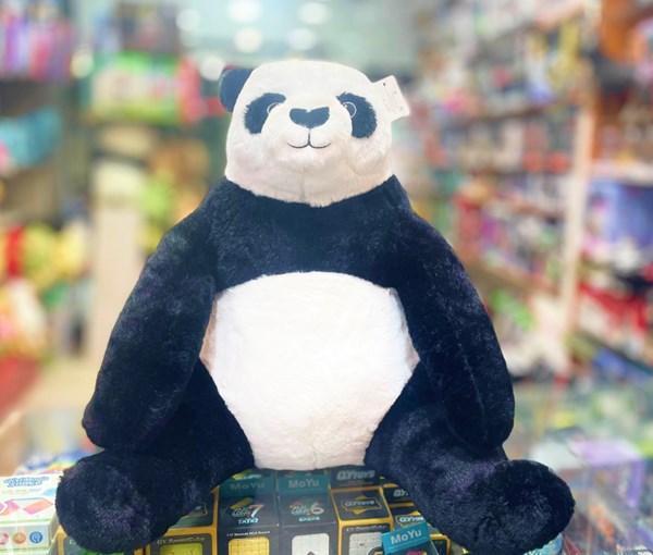 عروسک پولیشی اورجینال پاندای پتو دار_اسباب بازی عروسک دخترانه