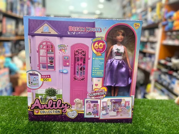 خانه باربی 1 طبقه مدل 616051