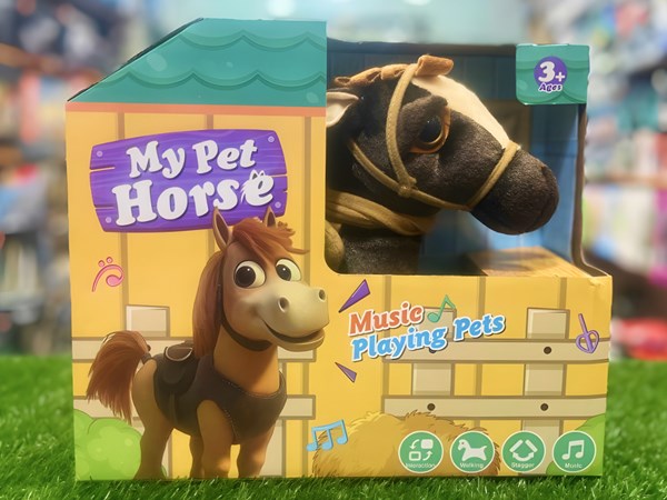 عروسک اسب موزیکال مدل 933187