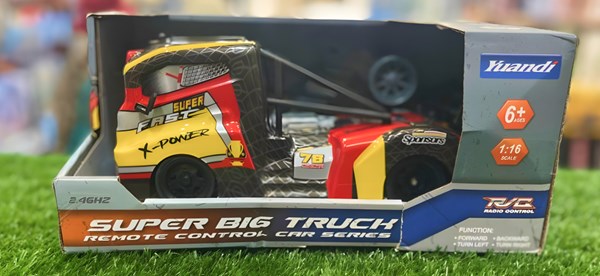 ماشین کنترلی کامیون قرمز مدل 6521