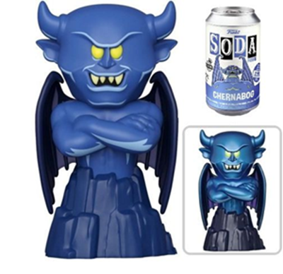 اسباب بازی اکشن فیگور 10 سانتی فانکو سودا چرنابوگ مدل Funko Vinyl Soda - Disney - Fantasia - Chernabog _اسباب بازی اکشن فیگور