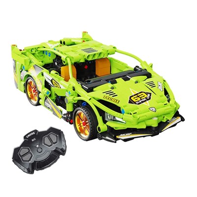 لگو تکنیک ماشین کنترلی شارژی 442 قطعه رنگ سبز مدل TA GAOLE T4027_اسباب بازی لگو