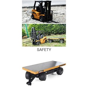 اسباب بازی ماشین کنترلی شارژی لیفتراک سه کاره حرفه ای هوینا مدل Huina Trucks Rc 1576 مقیاس 1:10_اسباب بازی ماشین کنترلی