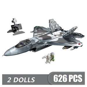 اسباب بازی لگو کریتور هواپیمای جنگنده F22 برند اس ایکس 626 قطعه مدل SX88001_اسباب بازی لگو
