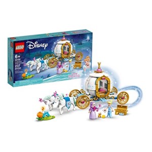 اسباب بازی لگو دیزنی کالسکه سلطنتی سیندرلا 237 قطعه مدل Cinderella’s Royal Carriage - 43192 Building Kit_اسباب بازی لگو