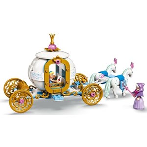اسباب بازی لگو دیزنی کالسکه سلطنتی سیندرلا 237 قطعه مدل Cinderella’s Royal Carriage - 43192 Building Kit_اسباب بازی لگو