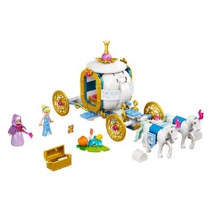 اسباب بازی لگو دیزنی کالسکه سلطنتی سیندرلا 237 قطعه مدل Cinderella’s Royal Carriage - 43192 Building Kit_اسباب بازی لگو