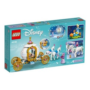اسباب بازی لگو دیزنی کالسکه سلطنتی سیندرلا 237 قطعه مدل Cinderella’s Royal Carriage - 43192 Building Kit_اسباب بازی لگو
