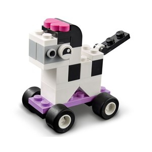 اسباب بازی لگو کلاسیک چرخ های مختلف 653 قطعه مدل Bricks and Wheels - 11014 Building Kit_اسباب بازی لگو