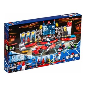 اسباب بازی لگو مارول پایگاه اسپایدر من 507 قطعه مدل SPIDER HERO 60095_اسباب بازی لگو
