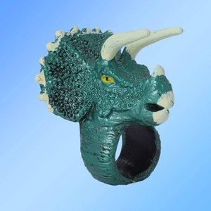 تخم سورپرایزی آبی مجیک رینگ دایناسوری مجموعه 12 عددی_عروسک سورپرایزی