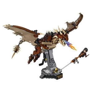 اسباب بازی لگو هری پاتر اژدهای شاخ دم همراه فیگور 671 قطعه مدل 99099 BUILDING BLOCKS_اسباب بازی لگو