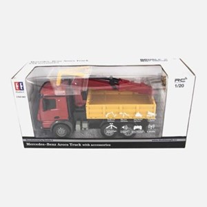 اسباب بازی ماشین کنترلی کامیون جرثقیل بارگیری مرسدس بنز دبل ای مدل 003-565 Double EE مقیاس 1:20_اسباب بازی ماشین کنترلی