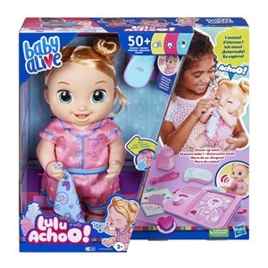 عروسک رباتیک بیبی الایو مدل لولو آچو Hasbro - Baby Alive - Lulu Achoo_عروسک رباتیک