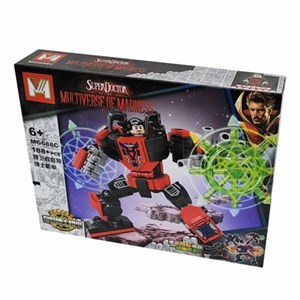 اسباب بازی لگو مارول دکتر استرنج 188 قطعه مدل SUPER DOCTER MG688C_اسباب بازی لگو