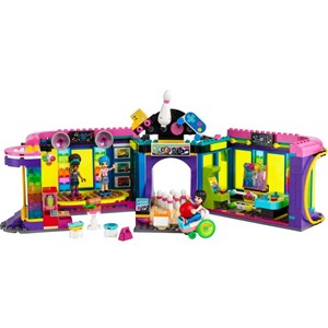اسباب بازی لگو فرندز باشگاه تفریحی 642 قطعه مدل Roller Disco Arcade - 41708 Building Kit_اسباب بازی لگو