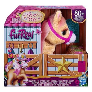 اسباب بازی عروسک رباتیک دارچین پونی کوچولو FurReal Cinnamon, My Stylin’ Pony Interactive Toy_اسباب بازی ربات
