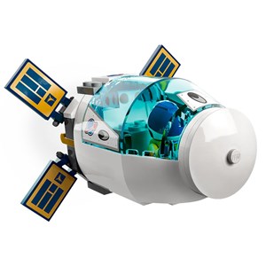 اسباب بازی لگو سیتی ایستگاه فضایی قمری 500 قطعه مدل Lunar Space Station - 60349 Building Kit_اسباب بازی لگو