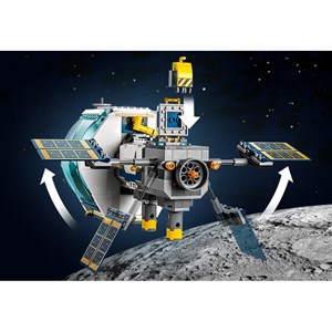 اسباب بازی لگو سیتی ایستگاه فضایی قمری 500 قطعه مدل Lunar Space Station - 60349 Building Kit_اسباب بازی لگو