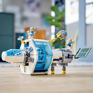 اسباب بازی لگو سیتی ایستگاه فضایی قمری 500 قطعه مدل Lunar Space Station - 60349 Building Kit_اسباب بازی لگو