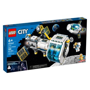 اسباب بازی لگو سیتی ایستگاه فضایی قمری 500 قطعه مدل Lunar Space Station - 60349 Building Kit_اسباب بازی لگو
