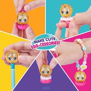 عروسک دخترانه سورپرایزی رینبوکورنز RainBocoRns سری Eggzania با شاخ آبی مدل Zuru - Rainbocorns - Eggzania Surprise Mania Blue_اسباب بازی عروسک دخترانه