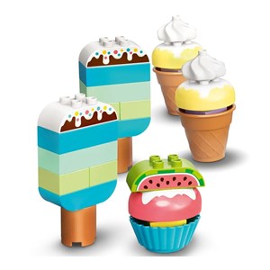 اسباب بازی لگو دوپلو جشن تولد 200 قطعه مدل Creative Birthday Party -10958 Building Kit_اسباب بازی لگو